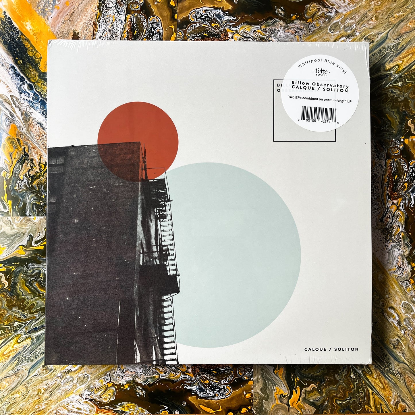 Calque / Soliton (Limited Edition Whirlpool Blue Vinyl)