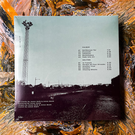 Calque / Soliton (Limited Edition Whirlpool Blue Vinyl)