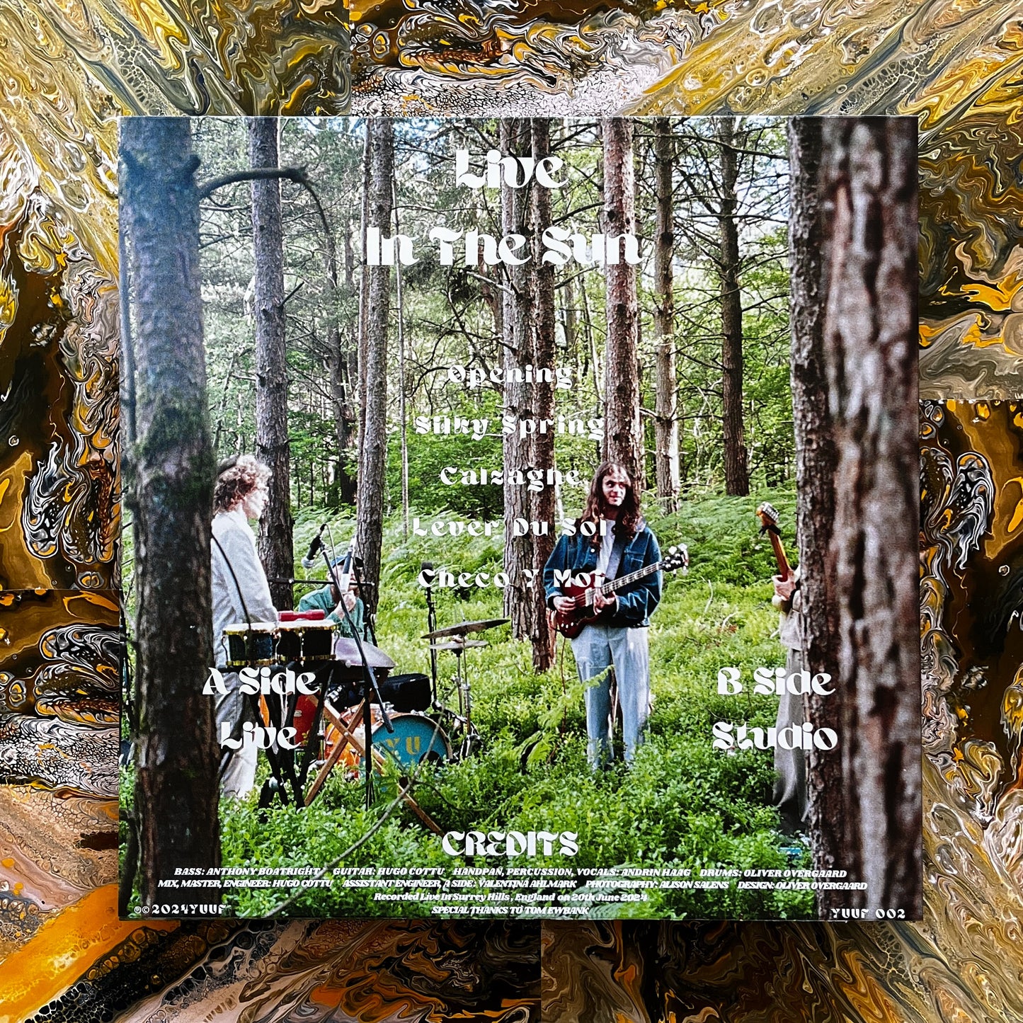 LIVE IN THE SUN - VINYL