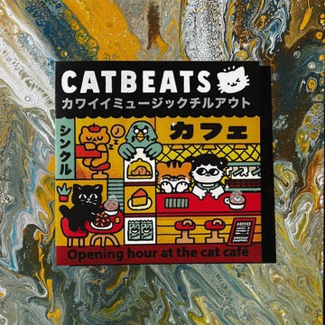 Opening Hour At the Cat Café / Birds [Feat. Steve B The Cat] (Limited Edition 7" Vinyl + Iron-On Patch)