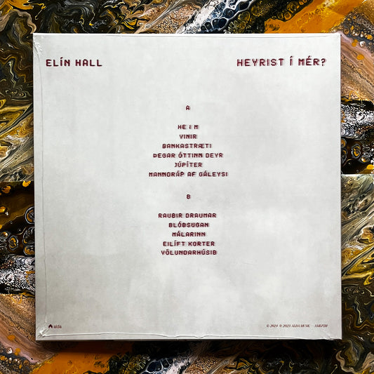 heyrist í mér? (Rauðmarbled Vinyl)