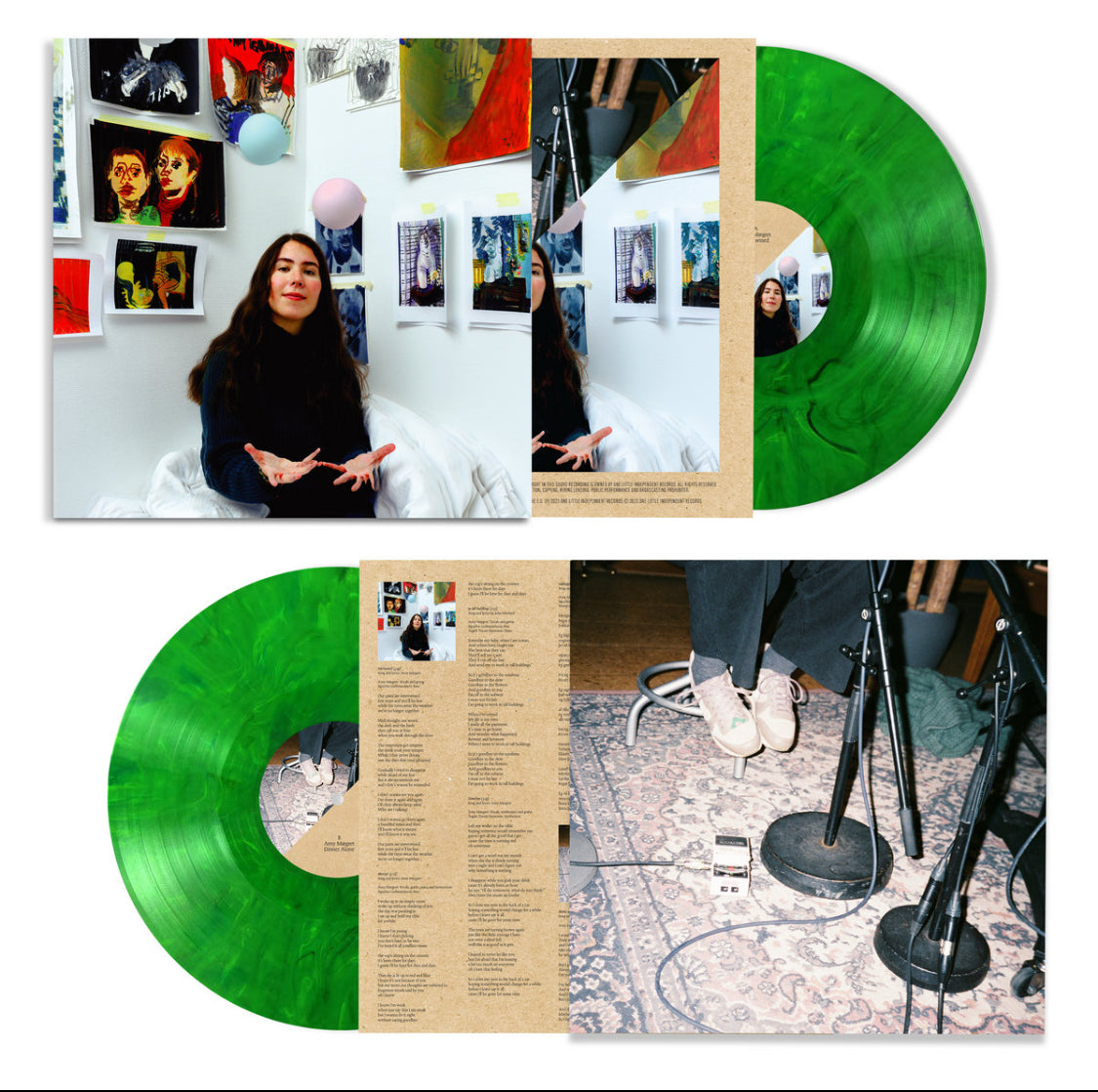 interwinded / dinner alone (Limited Edition Green Vinyl)